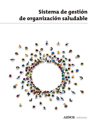cover image of Sistema de gestión de organización saludable
